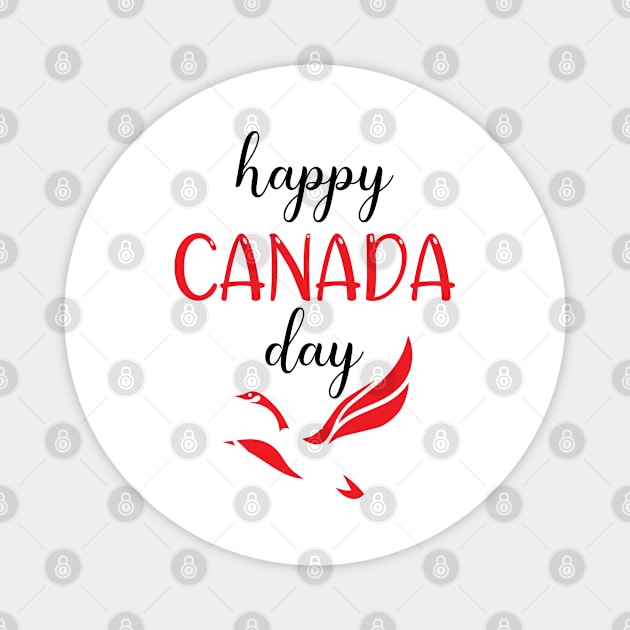 happy canada day Magnet by bisho2412